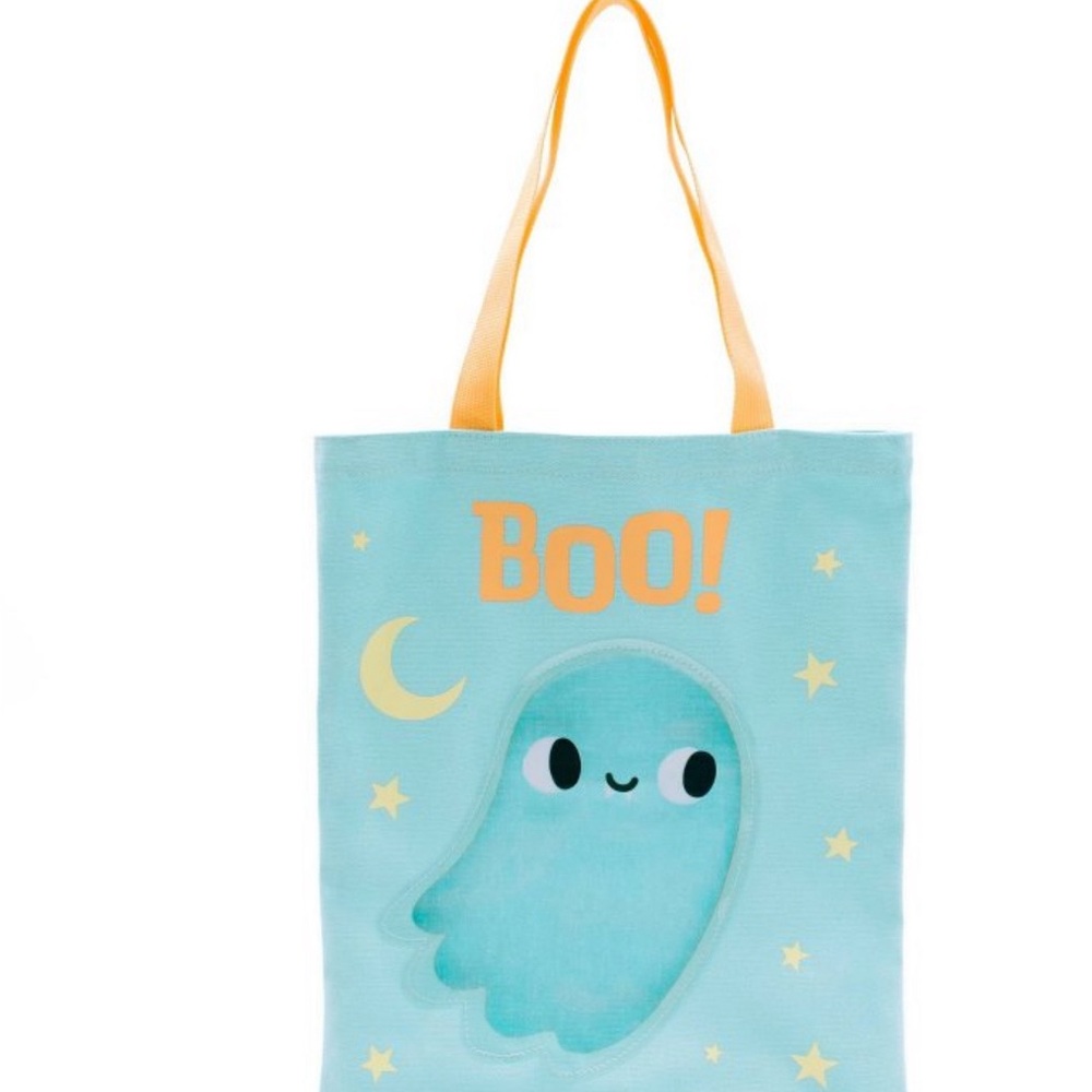 Super cute Ghost Halloween Trick or Treat Fabric Bag